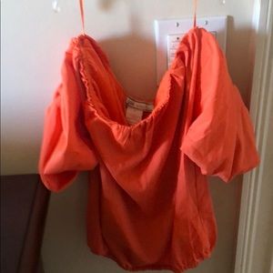 Orange shirt